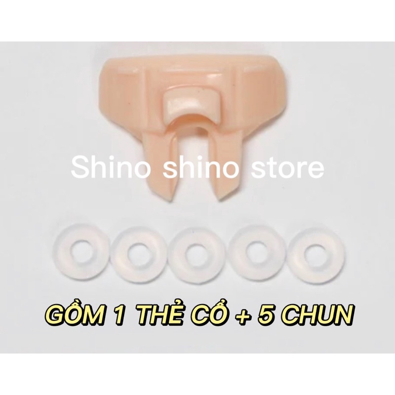 [có sẵn] thẻ cổ chốt cổ cho nendoroid nendoll body obitsu ob11 ob22 ddf