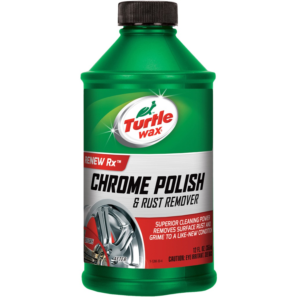 Kem đánh bóng INOX, Chrom Turtle Wax Chrom Polish 355ml.