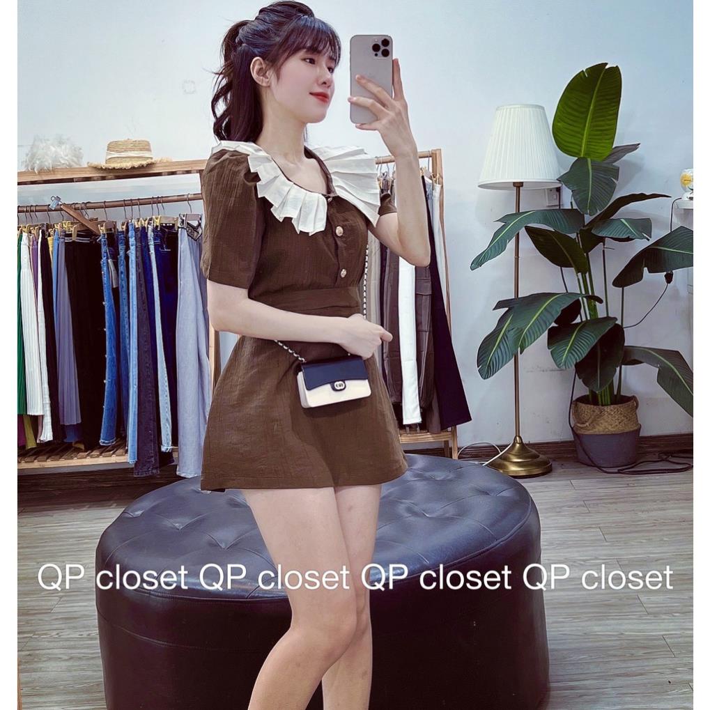 [ 𝐅𝐑𝐄𝐄 𝐒𝐇𝐈𝐏 ]  SET SƠ MI BÈO XẾP LI CHÂN VÁY NGẮN CHỮ A