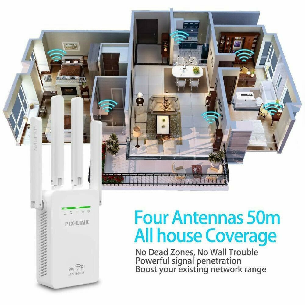 Thiết Bị Khuếch Đại Tín Hiệu Wifi Wr09Q 300mbps 2.4g | BigBuy360 - bigbuy360.vn