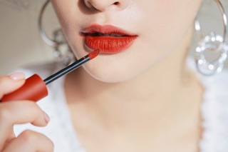 Son 3CE Kem Soft Lip Lacquer màu #Nullset Đỏ gạch