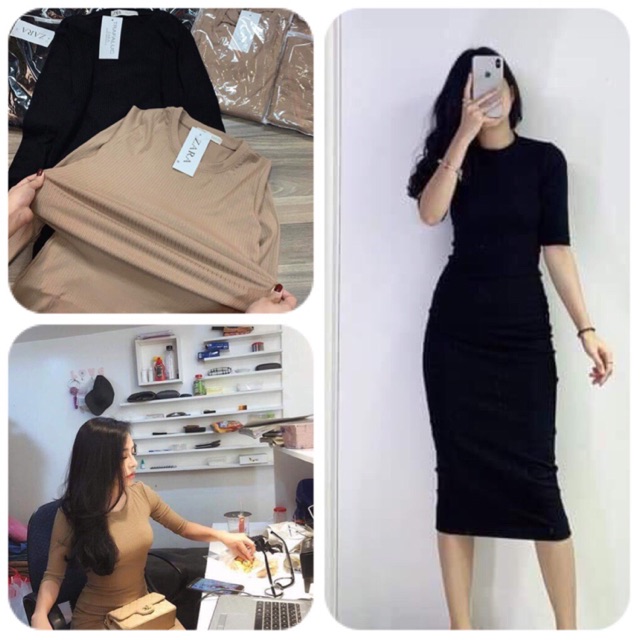 VÁY BODY LEN TĂM TAY LỠ