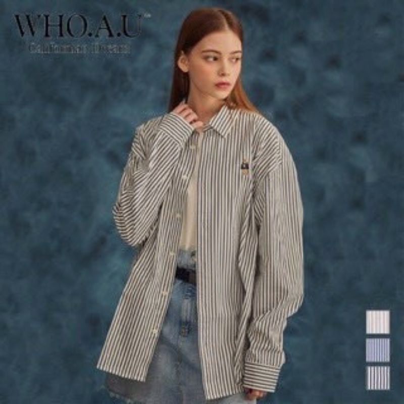 ÁO SƠ MI SỌC WHO VNXK