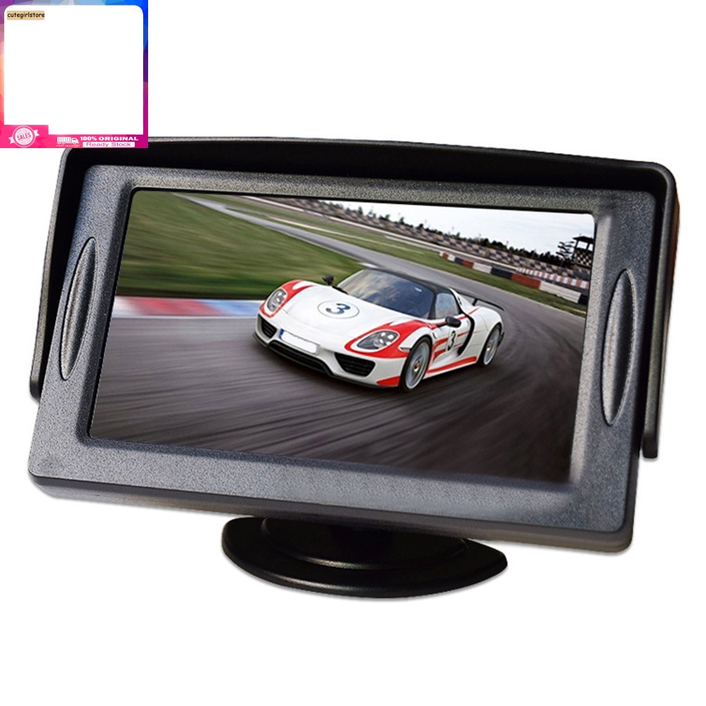 Màn hình kỹ thuật số 4.3inch TFT hỗ trợ đỗ xe hơi đỗ xe | BigBuy360 - bigbuy360.vn