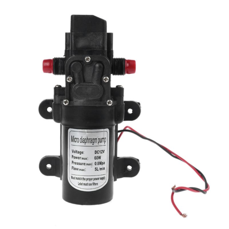 Máy Bơm Nước Áp Suất Cao DC 5L min 60W Chuyên Dụng Cho Xe Hơi