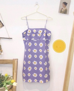 Đầm dây hoa freesize