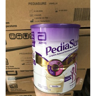 [Date 2022] Vị vani, SỮA PEDIASURE ÚC 850G DÀNH CHO TRẺ 1-10 TUỔI
