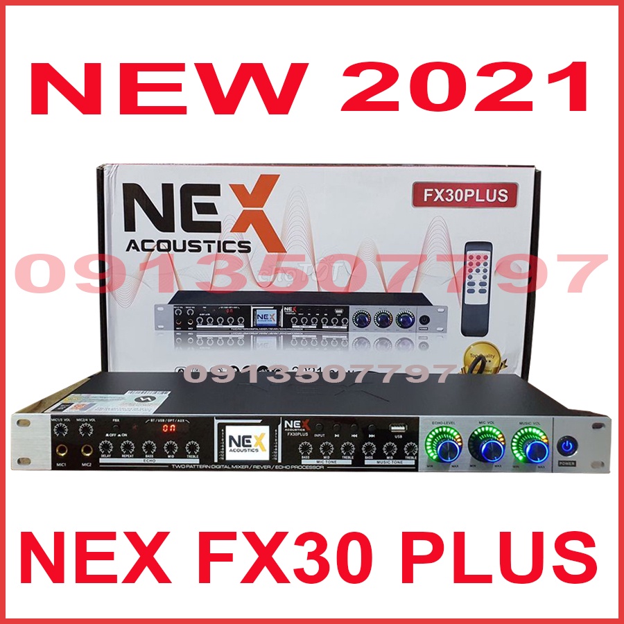 [Mã ELHACE giảm 4% đơn 300K] Vang Cơ chống hú NEX FX30 Plus 2021 fx30plus có reveb