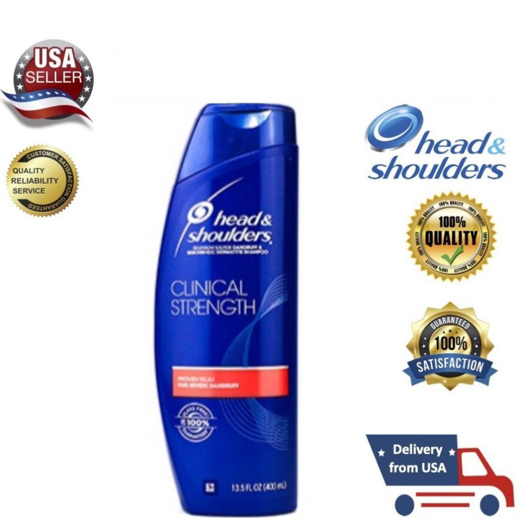 Dầu gội Head Shoulders Mỹ Clinical strength 400ML