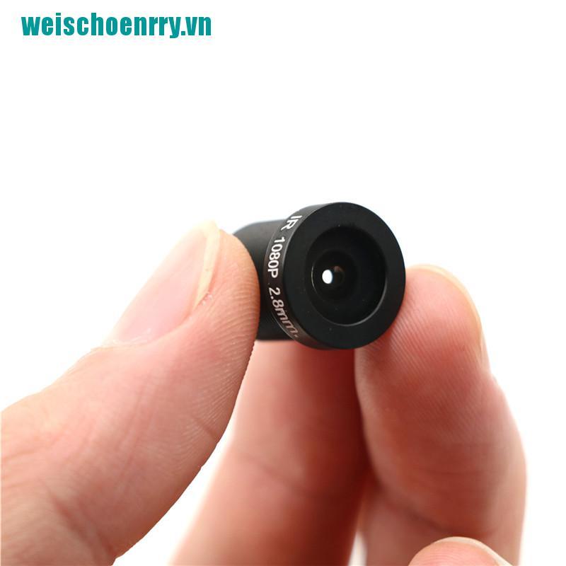 Ống Kính Tiêu Cự Weis 1080p 2mp 1 / 2.7 '' 2.8mm Cho Hd Full Hd Camera M12X0.5 Mtv