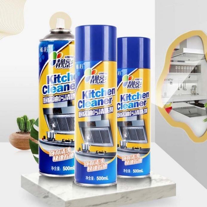 NEW+ Dung Dịch Xịt Rửa Làm Mới Dụng Cụ Nhà Bếp Kitchen Cleaner Hàn Quốc 500Ml, Tiện Dụng Cho Căn Bếp Của Bạn