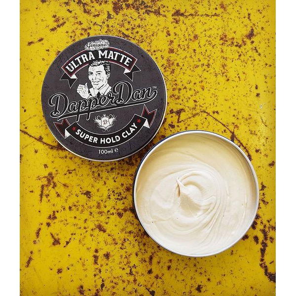 Sáp Dapper Dan Ultra Matte Clay tạo kiểu tóc + Tặng Pre-styling Azenman Parana 20ml + Lược Tạo Kiểu