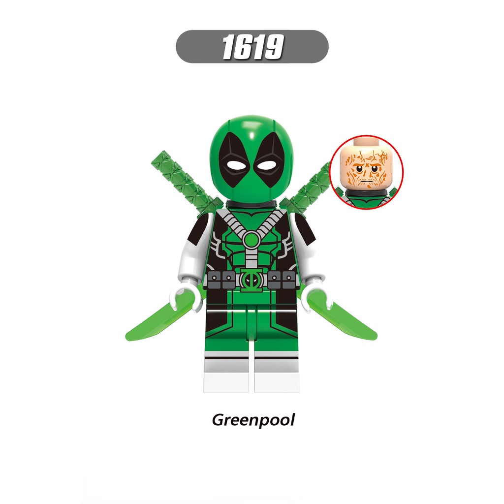 Đồ Chơi Lắp Ráp Cho Trẻ Em Siêu Anh Hùng Series Sáng Tạo Nhân Vật Nhỏ Khối Xếp Hình Marvel Avengers Nhân Vật Nhỏ