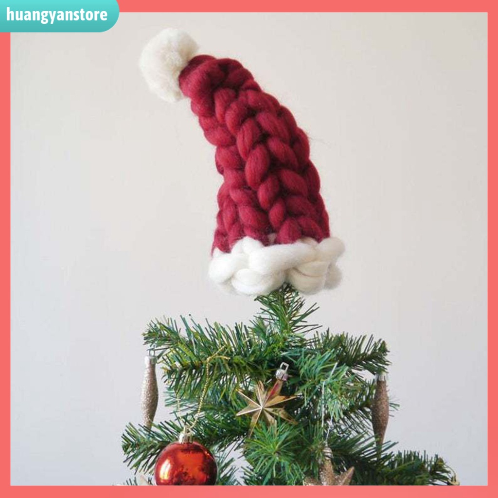 Mũ hóa trang ông già noel mềm mại giữ ấm cho trẻ em