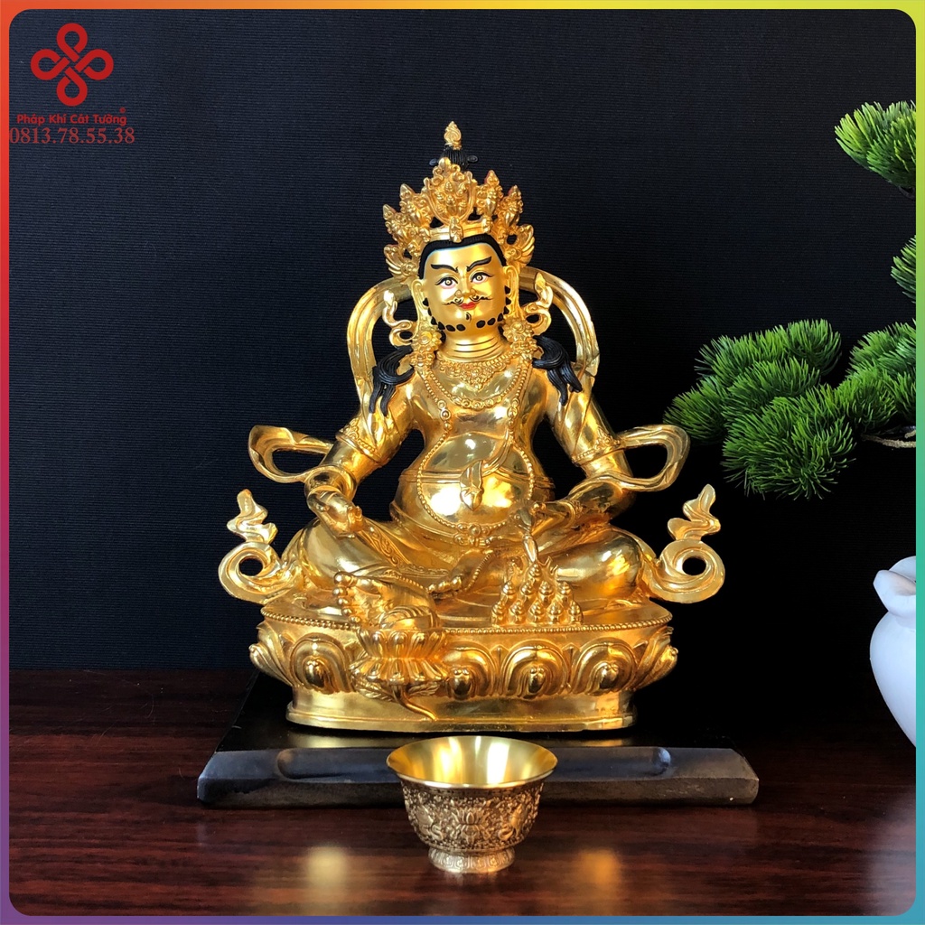 Tôn Tượng Dzambala - Hoàng Thần Tài Mật Tông