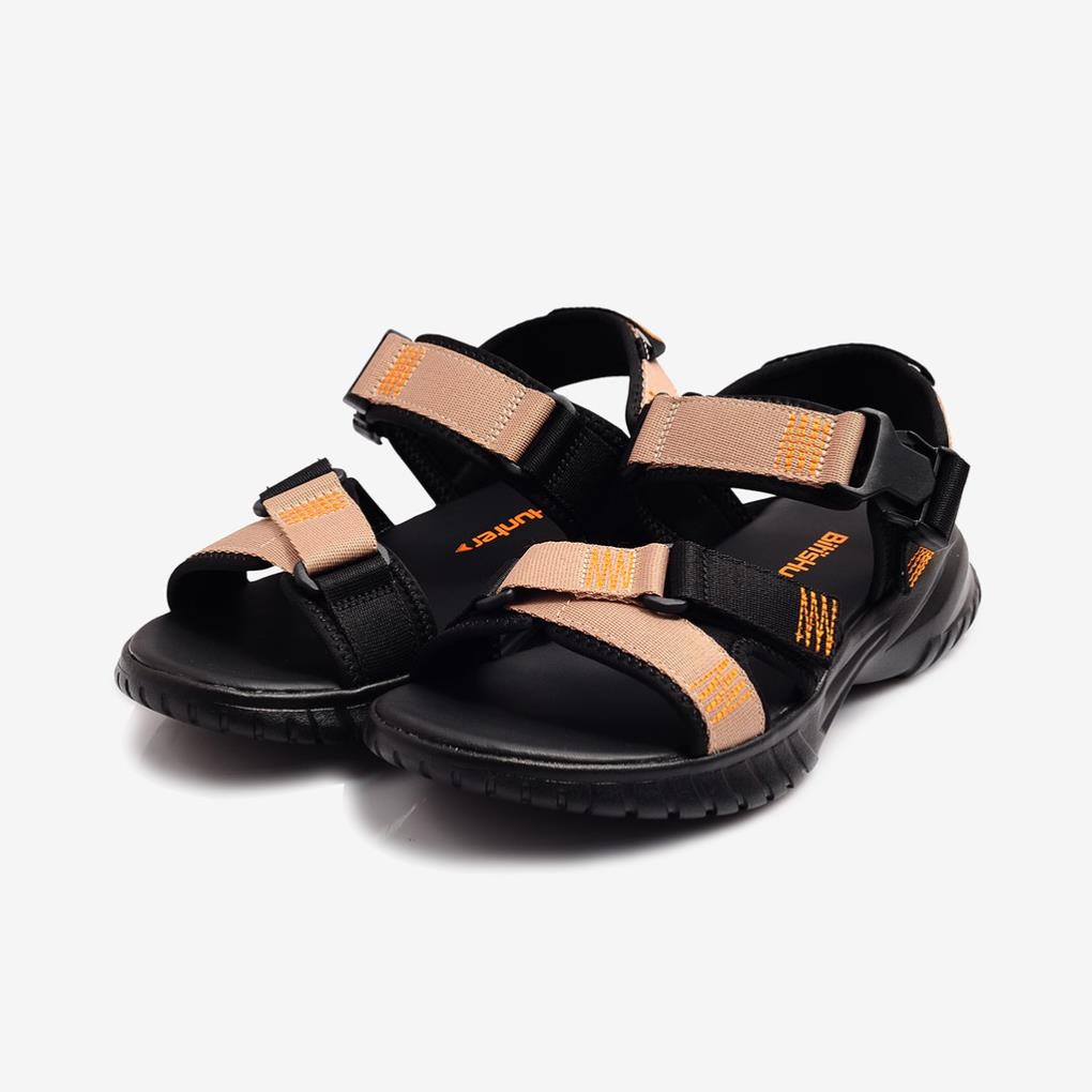 TPE Sandal Nam Biti's Hunter Festive Zig-Zag Chestnut S3 DEMH00600KEM