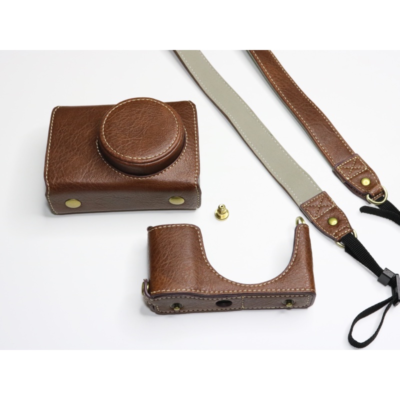 Túi Da Đựng Máy Ảnh Ricoh GR III GR IIIX GR3 GR2 GR3X Kèm Dây Đeo