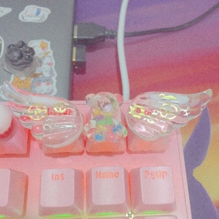 Keycap Bò & Gấu