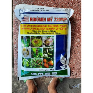 Thuốc trừ bệnh cây RIĐÔMIN MỸ 720WP 1KG
