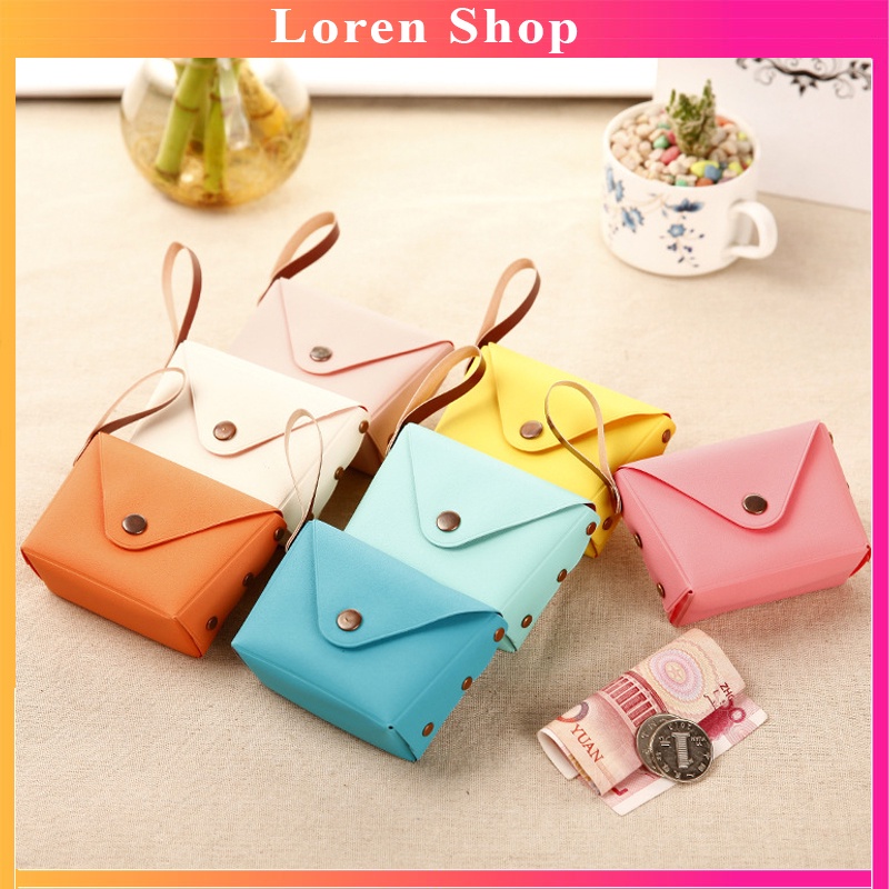 [ FREE SHIP ] VÍ NỮ CẦM TAY MINI ĐỰNG PHỤ KIỆN NHỎ GỌN , XINH XẮN , TIỆN LỢI VN56