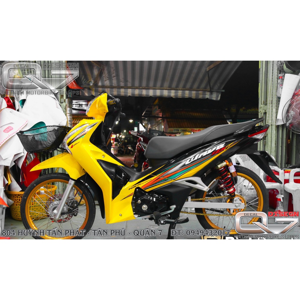 TEM RỜI FUTURE 2012 VÀNG ĐEN