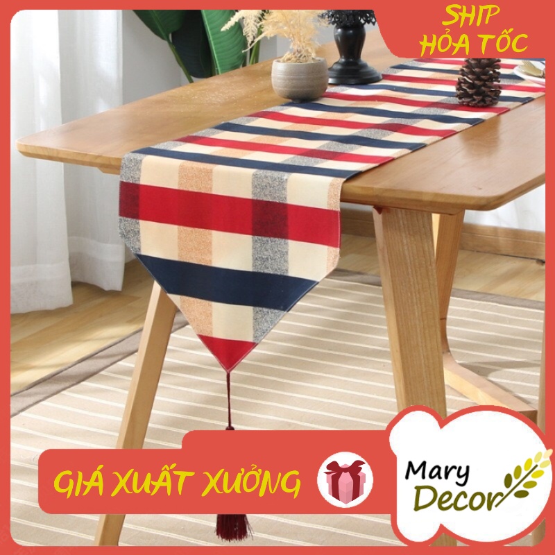 KHĂN RUNNER MARY DECOR - CARO MỸ KR-N10
