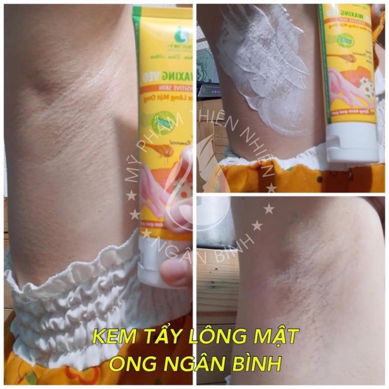 Kem Tẩy Lông Ngân Bình Gel waxing Veo