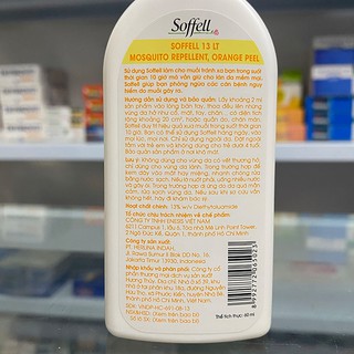 Kem Đuổi Muỗi Soffell - 60ml
