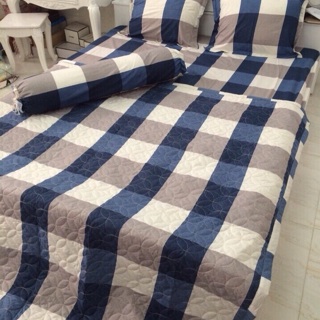 Bộ ga gối chất poly