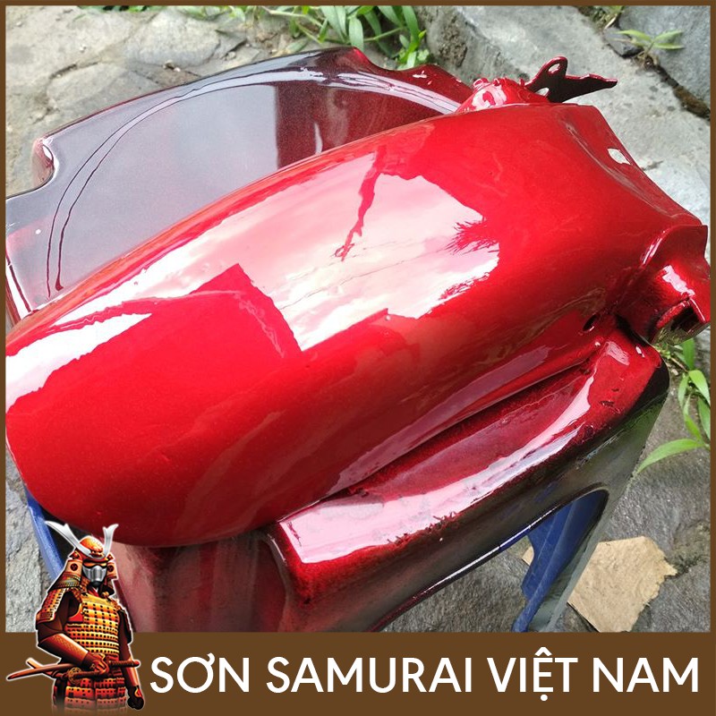 Chai Sơn Màu Đỏ S138 Sơn Samurai