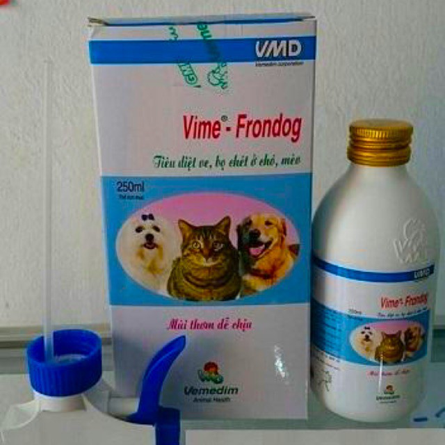 Thuốc diệt bọ chó Vime Frondog - lọ 250ml 0