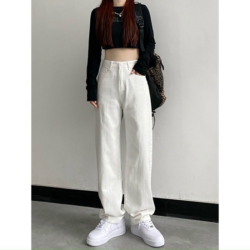 Baggy Kaki Ống Suông Lưng Cao Báic 💰