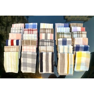 Combo 10 khăn mặt xuất Nhật 34x34cm
