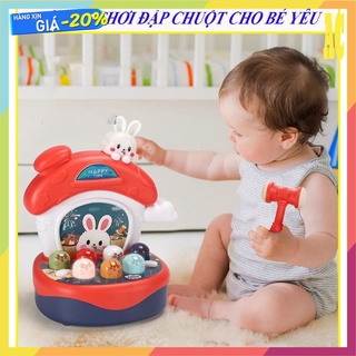 Đồ Chơi Đập Chuột Mini Cho Bé Có Đèn Có Nhạc Cho Bé