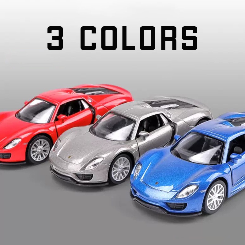 Mô Hình Xe Hơi Porsche 918 Bằng Hợp Kim Tỉ Lệ 1: 36