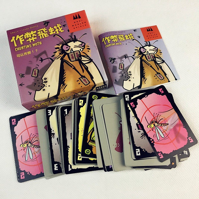 Bộ thẻ bài chơi Cheating Moth Board Game