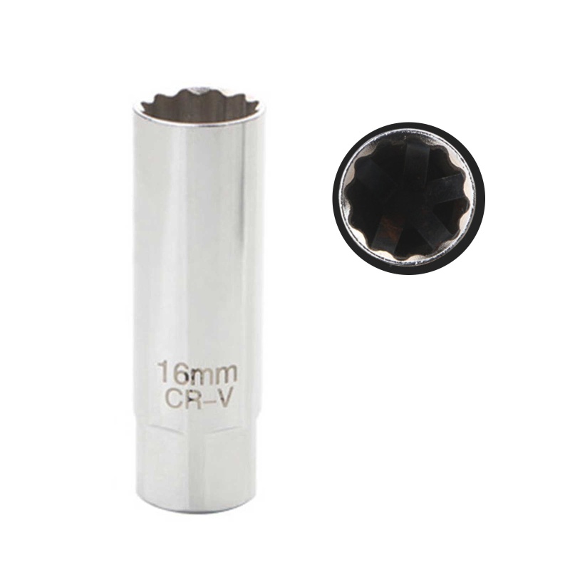 Ổ Cắm 12 Điểm Xoay 360 Độ 14MM 16MM Bằng Thép Chuyên Dụng