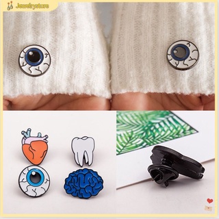 Ghim cài áo hình chiếc răng hoạt hình xinh xắn