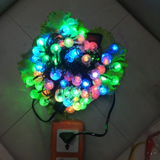 Đèn led trang trí dạng bi bọt dài 10m - đèn trang trí