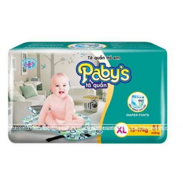 Cơm bo bộ tã quần thạch thảo babys XXL 72 miếng giá 263k