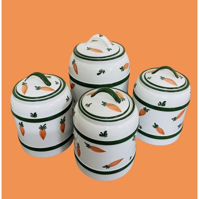 Vại muối dưa,muối cà,đựng gạo - Hàng sứ Bát Tràng