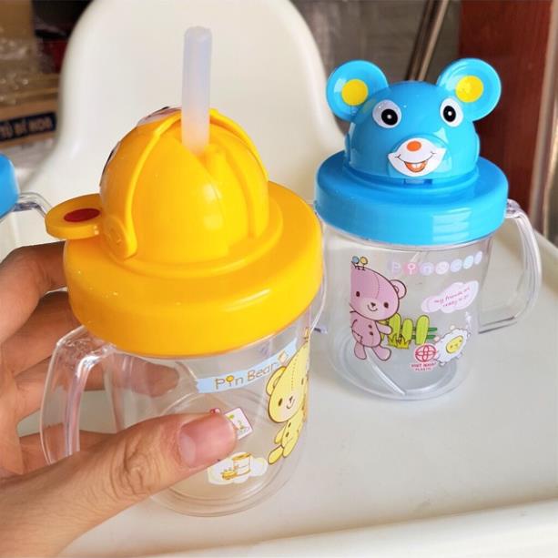 Bình tập hút cho bé nhựa Việt Nhật