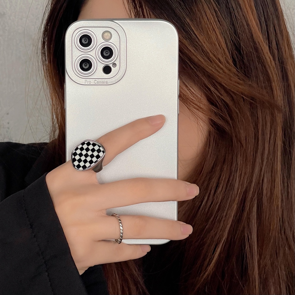 Ốp Điện Thoại Silicone Mềm Màu Nhám Thích Hợp Cho Iphone 13 Pro Max 12 11 Pro Max X Xs Max Xr 7 8 Plus