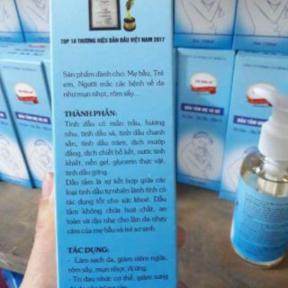 DẦU TẮM THẢO DƯỢC CHO MẸ & BÉ