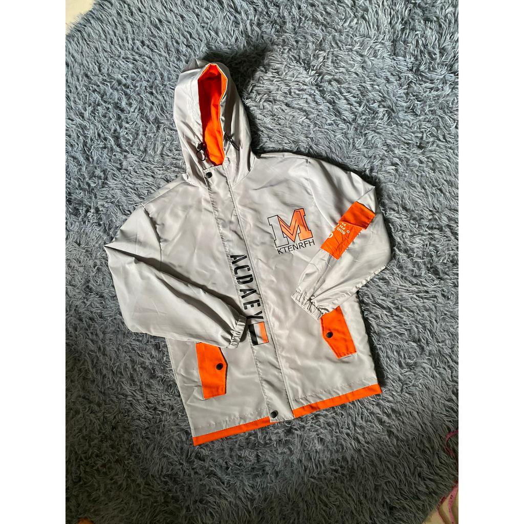 ÁO KHOÁC DÙ NAM CHỮ M LÓT MERO DÀY DẶN SHOP CHỤP THẬT CÓ TÚI TRONG