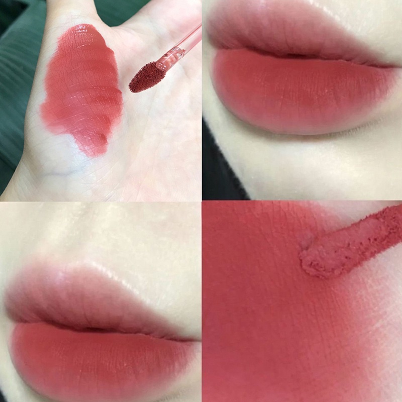 Son Kem Lì Mềm Mịn Như Nhung Thiết Kế Hình Khủng Long Nhỏ Dễ Thương