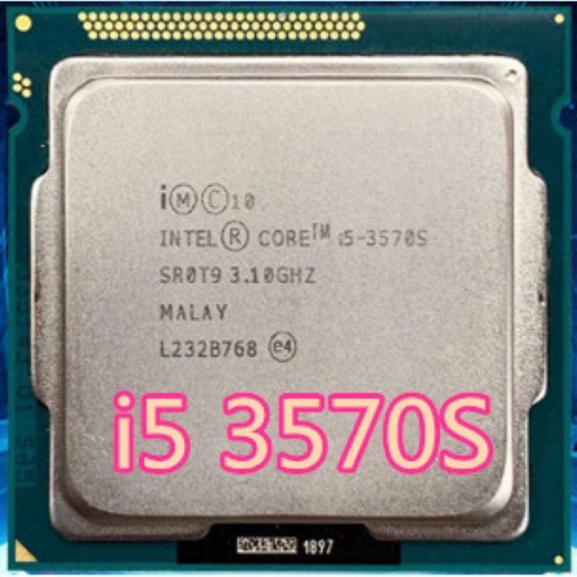 Cpu I5 3570S sk1155 hàng đẹp như mới đang dùng tốt.