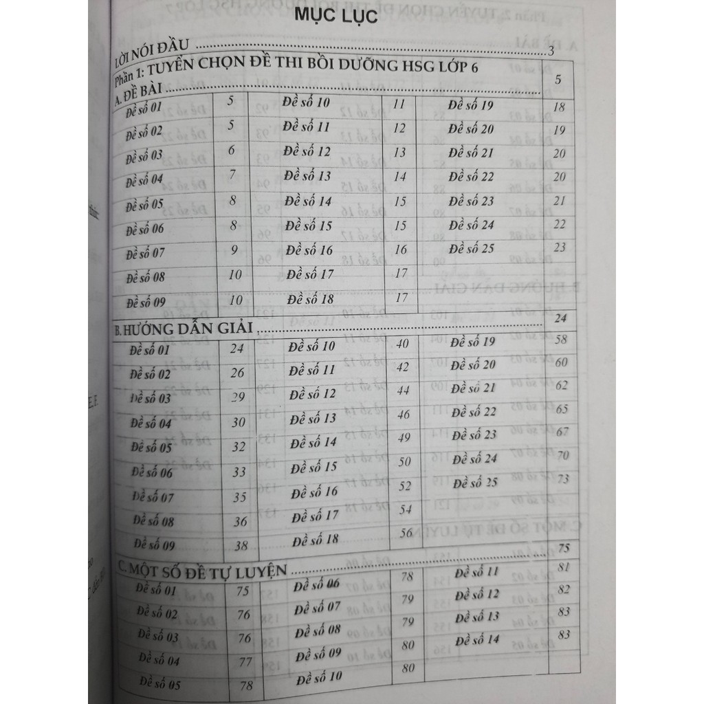 Sách - Tuyển chọn đề thi bồi dưỡng Học Sinh Giỏi Lớp 678 môn Toán