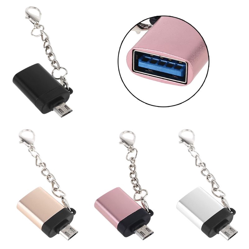 Đầu Chuyển Đổi Micro Usb Sang Usb 3.0 Otg Cho Điện Thoại Thông Minh / Máy Tính Bảng