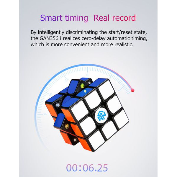 Rubik 3x3 Gan 356 i2 Smart Cube - Rubik Thông Minh Kết nối Bluetooth
